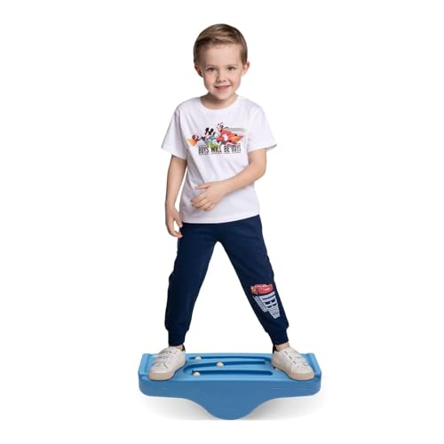 Arkyomi Tabla Curva Montessori niños，Tabla de Equilibrio Montessori Niños Balance Board Bebe...