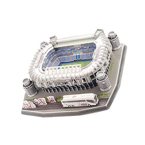 hooks Bernabeu Stadium 3D Puzzle, Stadium 3D Jigsaw Puzzle Model Kit de construcción para niños y...